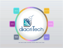 Tablet Screenshot of diacritech.com